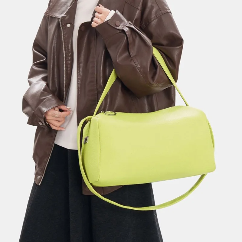 Вместительная женская сумка-подушка Boston с двойными ремнями, универсальная сумка через плечо для повседневного использования
Вместительная женская сумка-подушка Boston с двойными ремнями, универсальная сумка через плечо для повседневного использования