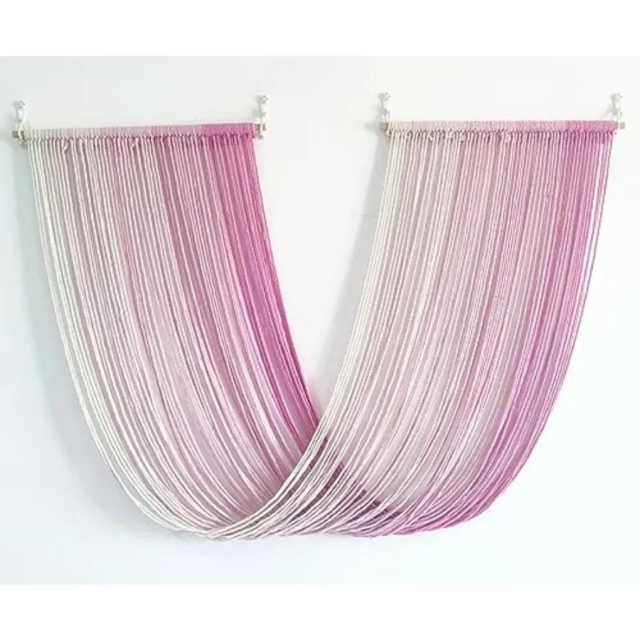 QULBUJ Dip Dye Large Macrame Wall Hanging Tie-Dye Yarn Tapestry Home Boho Wall Decor Ombre Art Headboard Bedroom Living Room 52
QULBUJ Dip Dye Large Macrame Wall Hanging Tie-Dye Yarn Tapestry Home Boho Wall Decor Ombre Art Headboard Bedroom Living Room 52