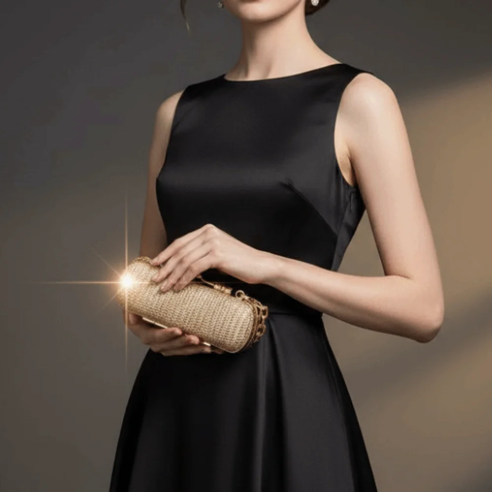 Shoulder Pouch Rhinestone Chain Lipstick Bag Shiny Compact Evening Clutch Purse Luxury Versatile Mini Crossbody Bag Trendsetter
Shoulder Pouch Rhinestone Chain Lipstick Bag Shiny Compact Evening Clutch Purse Luxury Versatile Mini Crossbody Bag Trendsetter