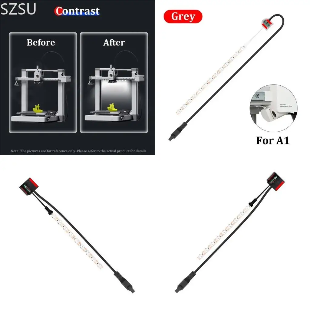 SZSU Toolless Peels and Installation LED Light Strips High Brightness for Mini Printer Needs
SZSU Toolless Peels and Installation LED Light Strips High Brightness for Mini Printer Needs
