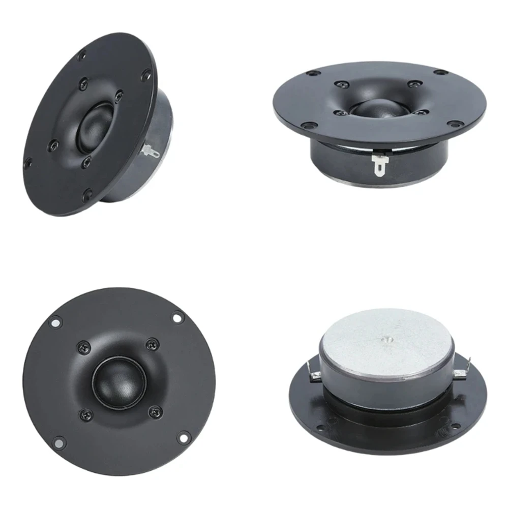 *AA90P 2Pcs 4 Inch Tweeter Speaker 8 Ohm 60W HIFI Speaker Silk Film Dome Audio Treble Speaker for Family Horn Broadcastin
*AA90P 2Pcs 4 Inch Tweeter Speaker 8 Ohm 60W HIFI Speaker Silk Film Dome Audio Treble Speaker for Family Horn Broadcastin