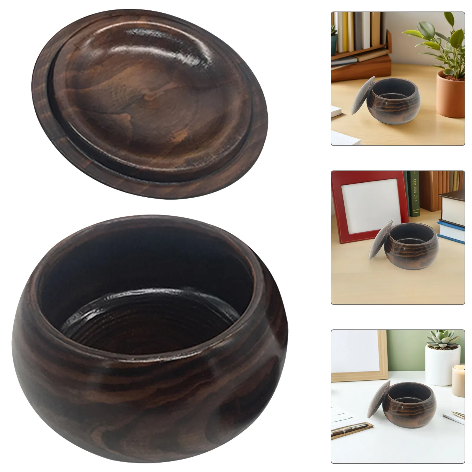 Natural Chess Pieces Storage Bowl Small Lidded Container for Professional Go Game Pieces Holder Wooden Chess Box
Natural Chess Pieces Storage Bowl Small Lidded Container for Professional Go Game Pieces Holder Wooden Chess Box