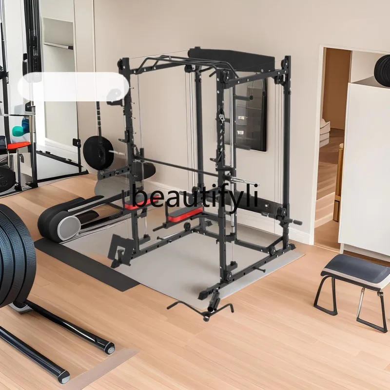 Squat rack frame type, multi-functional home fitness comprehensive training equipment, bench press rack, barbell rack
Squat rack frame type, multi-functional home fitness comprehensive training equipment, bench press rack, barbell rack