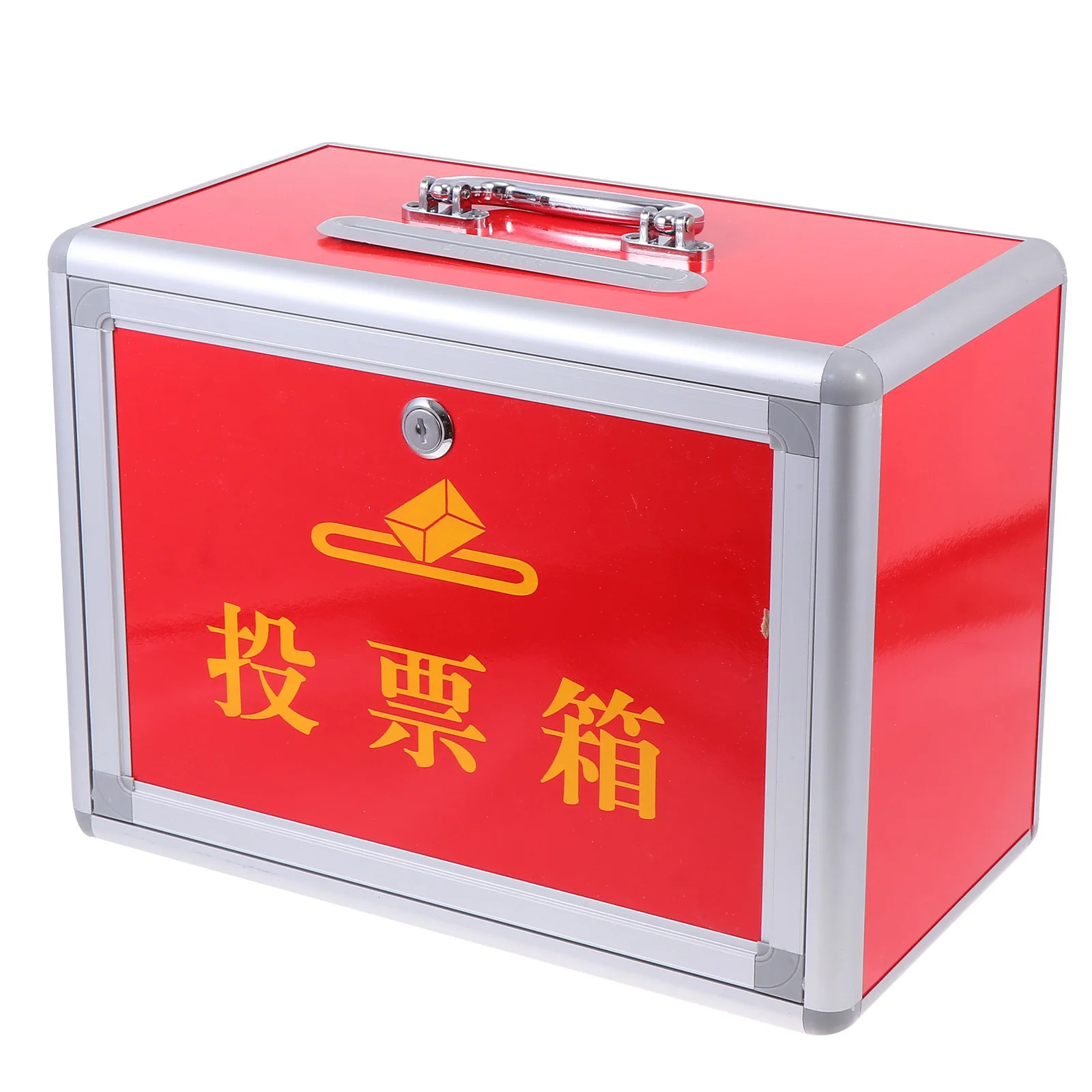 1Pcs Bright Festive Colour Portable Ballot Box Aluminium Alloy Edges Reusable for Election and Storage Ballot Boxes
1Pcs Bright Festive Colour Portable Ballot Box Aluminium Alloy Edges Reusable for Election and Storage Ballot Boxes