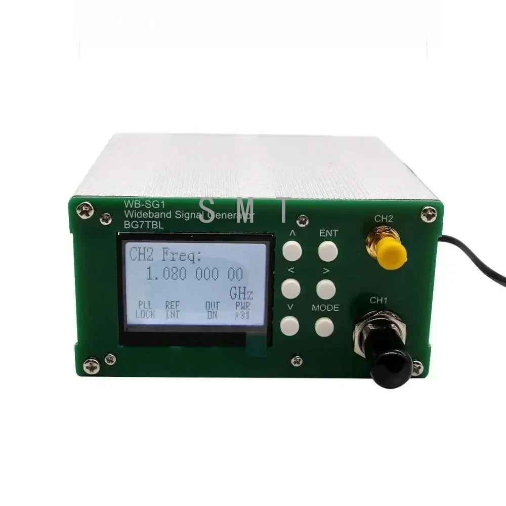 1Hz-15GHz Wideband RF Signal Generator – Built‑in OCXO, Adjustable Power
1Hz-15GHz Wideband RF Signal Generator – Built‑in OCXO, Adjustable Power
