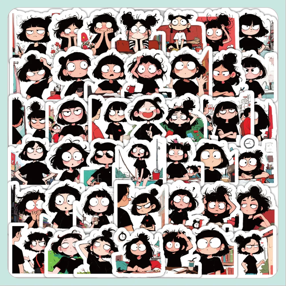 58Pcs Cute Little Stupid Girl Series Stickers Suitcase Phone Case Water Bottle Waterproof Decoration Diy Sticker Packs
58Pcs Cute Little Stupid Girl Series Stickers Suitcase Phone Case Water Bottle Waterproof Decoration Diy Sticker Packs
