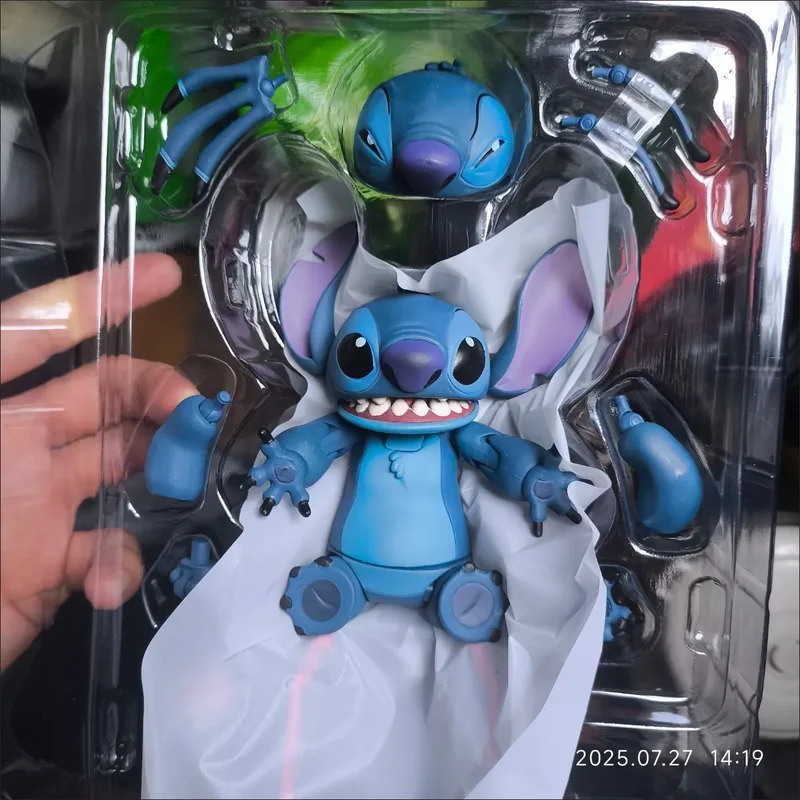 10 см реплика наборы фигурок Stitch Lilo & Stitch Kaiyodo с аксессуарами мужская памятная цветная коробка подарок
10 см реплика наборы фигурок Stitch Lilo & Stitch Kaiyodo с аксессуарами мужская памятная цветная коробка подарок