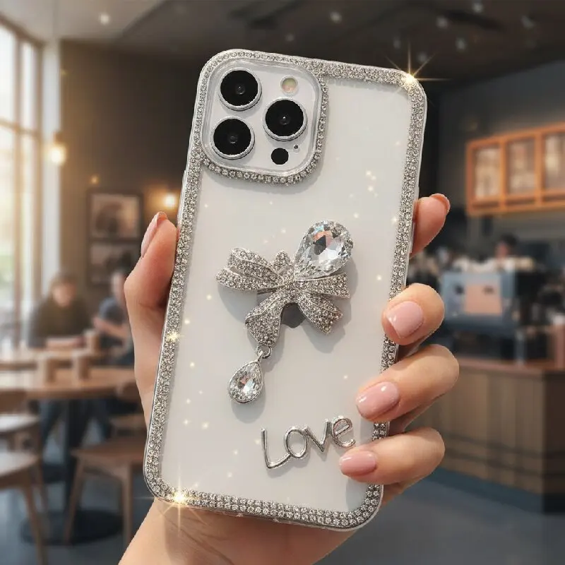 Luxury Glitter Rhinestone Butterfly Case for iPhone 17 Pro Max 16 15 14 13 12 11 Full Bling Diamond Cover Funda 15 Pro 14 Pro
Luxury Glitter Rhinestone Butterfly Case for iPhone 17 Pro Max 16 15 14 13 12 11 Full Bling Diamond Cover Funda 15 Pro 14 Pro