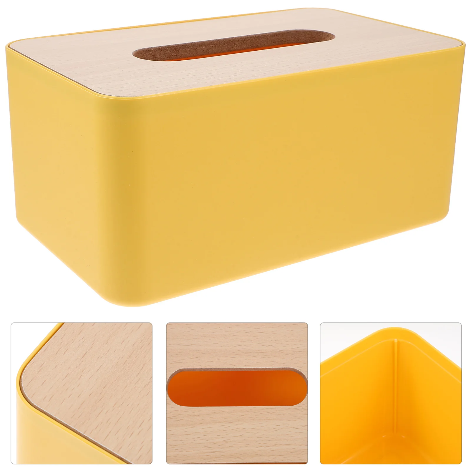 Napkin Holders Japanese Simple Home Wooden Lid Paper Storage Box Yellow Container Desktop Decoration Vintage Car Tissue Boxes
Napkin Holders Japanese Simple Home Wooden Lid Paper Storage Box Yellow Container Desktop Decoration Vintage Car Tissue Boxes