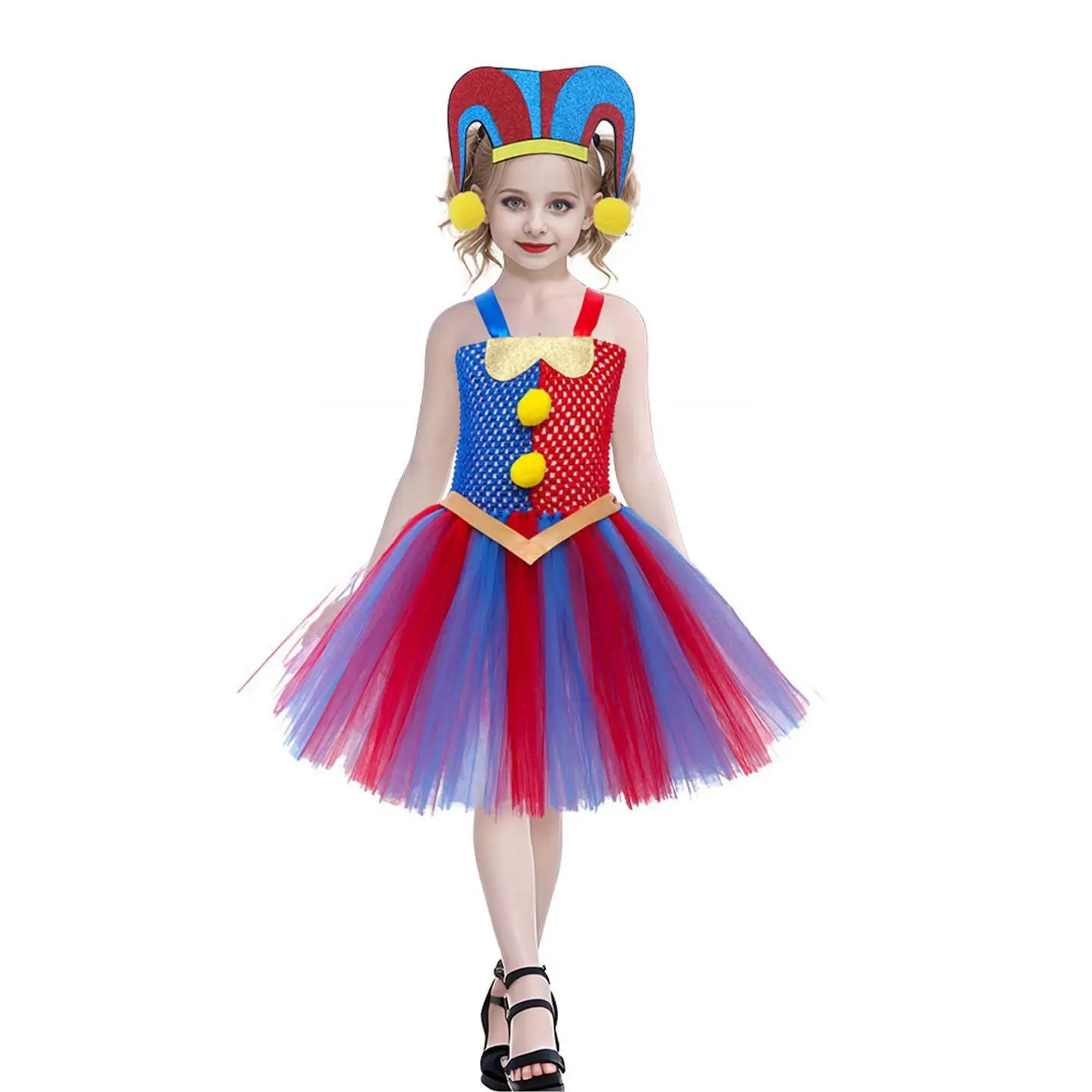 Костюм клоуна Magic Number Circus Pomni на Хэллоуин для девочек, косплей Pammni Dr, детская одежда для пар, летнее новое поступление
Костюм клоуна Magic Number Circus Pomni на Хэллоуин для девочек, косплей Pammni Dr, детская одежда для пар, летнее новое поступление