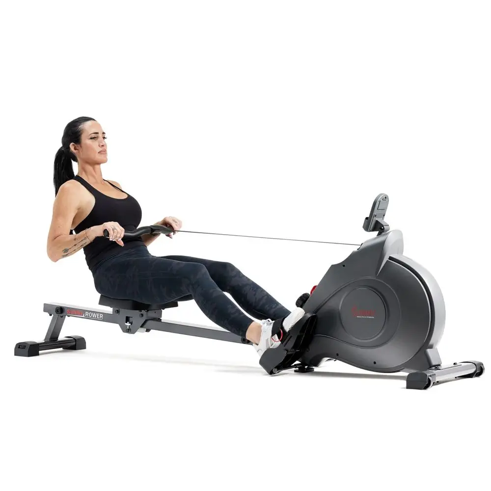 Magnetic Rowing Machine with Extended Slide Rail with Bluetooth Connection to Free SunnyFit App SFRW522016
Magnetic Rowing Machine with Extended Slide Rail with Bluetooth Connection to Free SunnyFit App SFRW522016