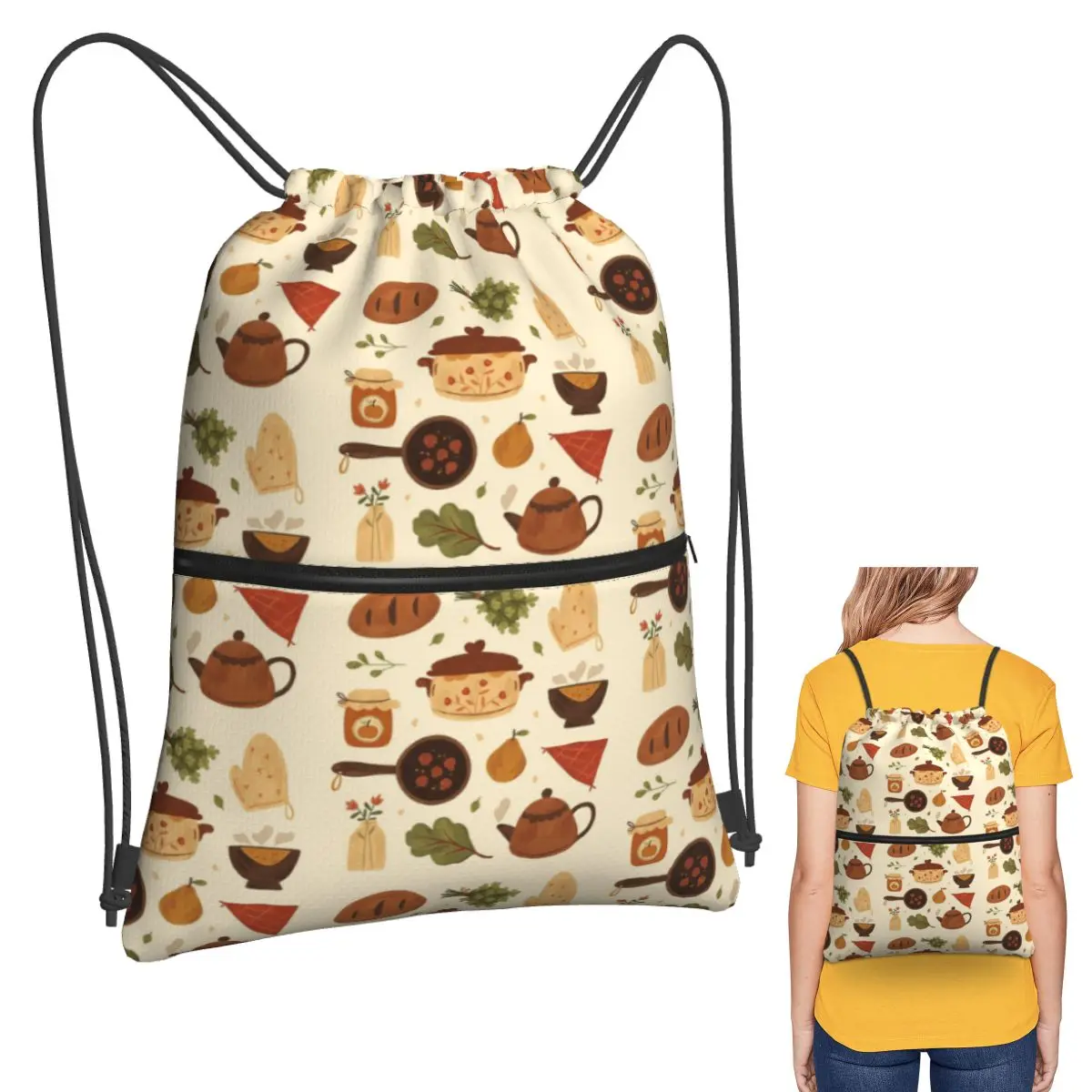 Cozy Kitchen Backpacks Casual Portable Drawstring Bundle Pocket Sundries Bag Book Bags For Travel School
Cozy Kitchen Backpacks Casual Portable Drawstring Bundle Pocket Sundries Bag Book Bags For Travel School