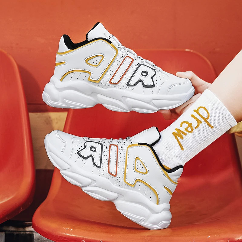 Autumn & Winter High-Top Leather Couples’ Sneakers - Non-Slip Wear-Resistant Outdoor Casual Running Shoes for Men & Women
Autumn & Winter High-Top Leather Couples’ Sneakers - Non-Slip Wear-Resistant Outdoor Casual Running Shoes for Men & Women