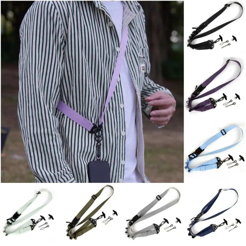 Multi-functional Cell Phone Strap Adjustable Belt Magnetic Snap Crossbody Shoulder Belt Multicolor Wear-resistant
Multi-functional Cell Phone Strap Adjustable Belt Magnetic Snap Crossbody Shoulder Belt Multicolor Wear-resistant