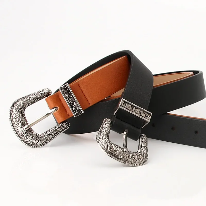 Women's Retro Pin Buckle Belt, Cool and Versatile Fashion Decorative Belt, Korean Version of Jeans Belt
Women's Retro Pin Buckle Belt, Cool and Versatile Fashion Decorative Belt, Korean Version of Jeans Belt