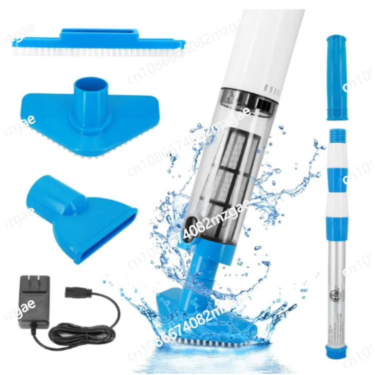 Swimming Pool Small Wireless Sewage Suction Machine Vacuum Cleaner Fish Pool Bath Hot Spring Cleaning Pool Sand
Swimming Pool Small Wireless Sewage Suction Machine Vacuum Cleaner Fish Pool Bath Hot Spring Cleaning Pool Sand