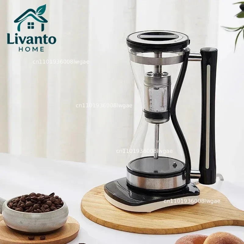 220V Electric Siphon Pot for Home Use Hand Brewed Coffee Pot with Heating Base Office Coffee Machine
220V Electric Siphon Pot for Home Use Hand Brewed Coffee Pot with Heating Base Office Coffee Machine