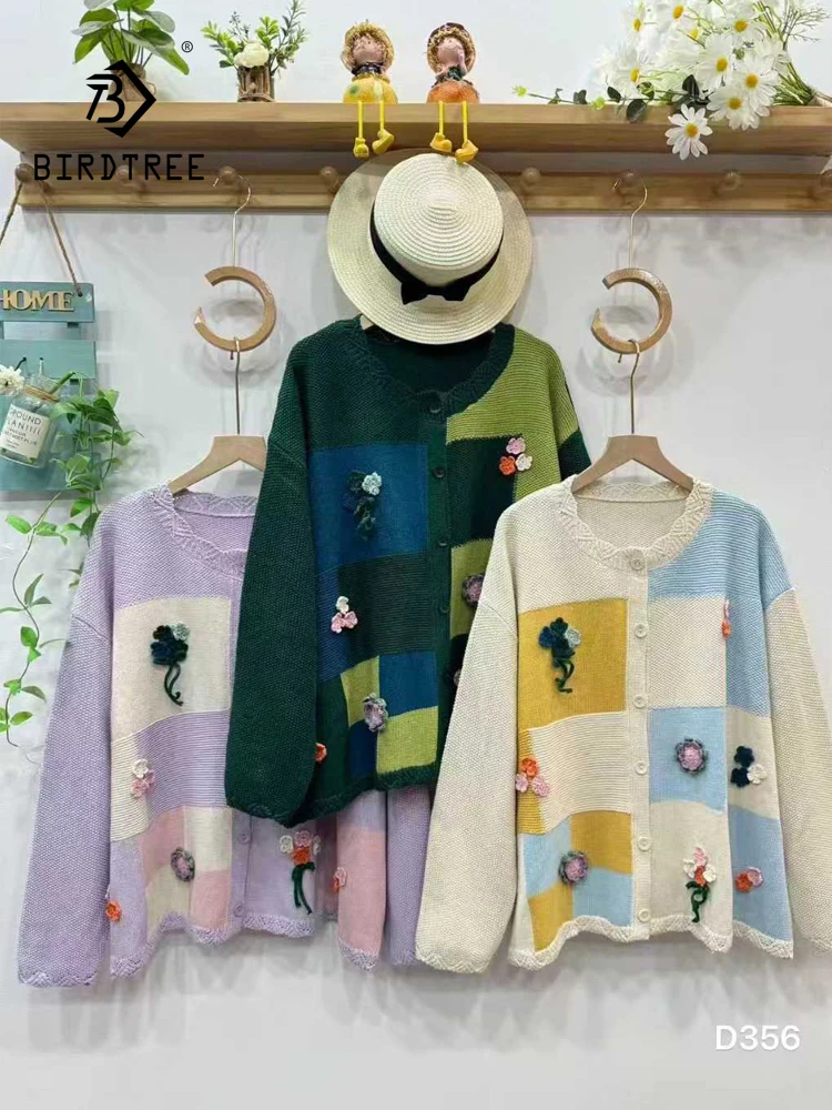 New 2025 Winter Cotton Blending Long Sleeve Sweater, Women O Neck Floral, Mori Girl Preppy Style Loose Knit Cardigan C5D260CC
New 2025 Winter Cotton Blending Long Sleeve Sweater, Women O Neck Floral, Mori Girl Preppy Style Loose Knit Cardigan C5D260CC