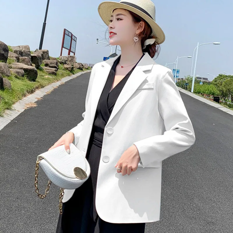 Spring and Autumn Blazer Women's 2026 New Fashion Elegant Office Lady Single Button Coat Female Top Suit Jackets
Spring and Autumn Blazer Women's 2026 New Fashion Elegant Office Lady Single Button Coat Female Top Suit Jackets
