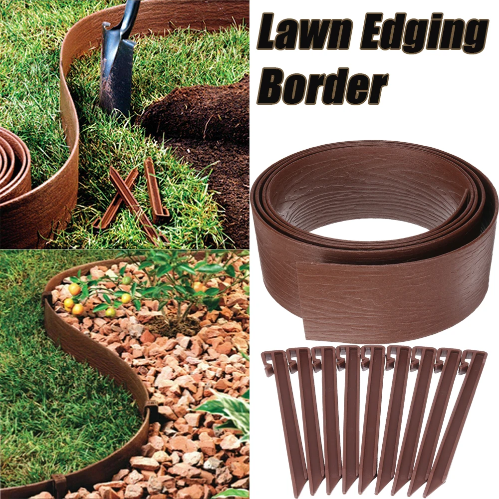 3M Landscape Edging Garden Border Lawn Backyard Edge+10 Edging Nail Stake Spikes
3M Landscape Edging Garden Border Lawn Backyard Edge+10 Edging Nail Stake Spikes