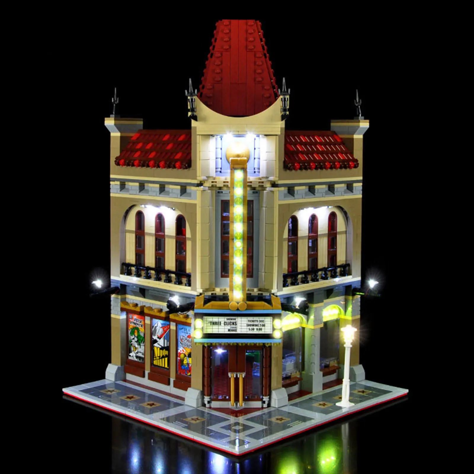 LYBMTWF LED Lighting Kit Compatible with Lego 10232 Cinema Building Blocks (NOT Include The Model Bricks)
LYBMTWF LED Lighting Kit Compatible with Lego 10232 Cinema Building Blocks (NOT Include The Model Bricks)