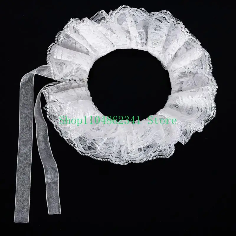 652F Detachable Neck Ruff Collar Hand Cuffs Sleeves Adds Touch to Historical Costume Great for Themed Event Dressingup
652F Detachable Neck Ruff Collar Hand Cuffs Sleeves Adds Touch to Historical Costume Great for Themed Event Dressingup