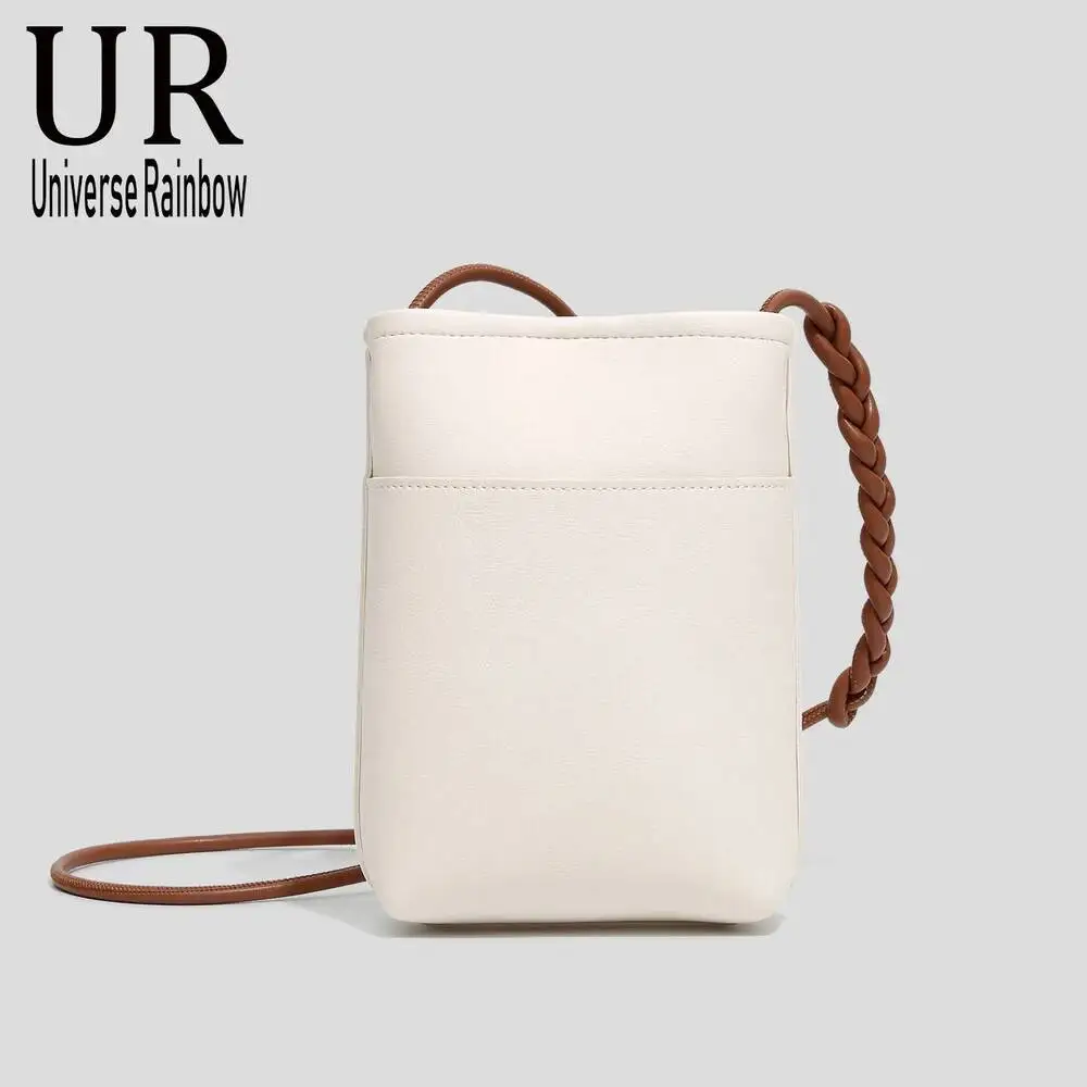 2026 New Simple Commuter Women's Crossbody Phone Bag Bucket Shape Synthetic Leather Interior Casual Style Exterior Pocket
2026 New Simple Commuter Women's Crossbody Phone Bag Bucket Shape Synthetic Leather Interior Casual Style Exterior Pocket