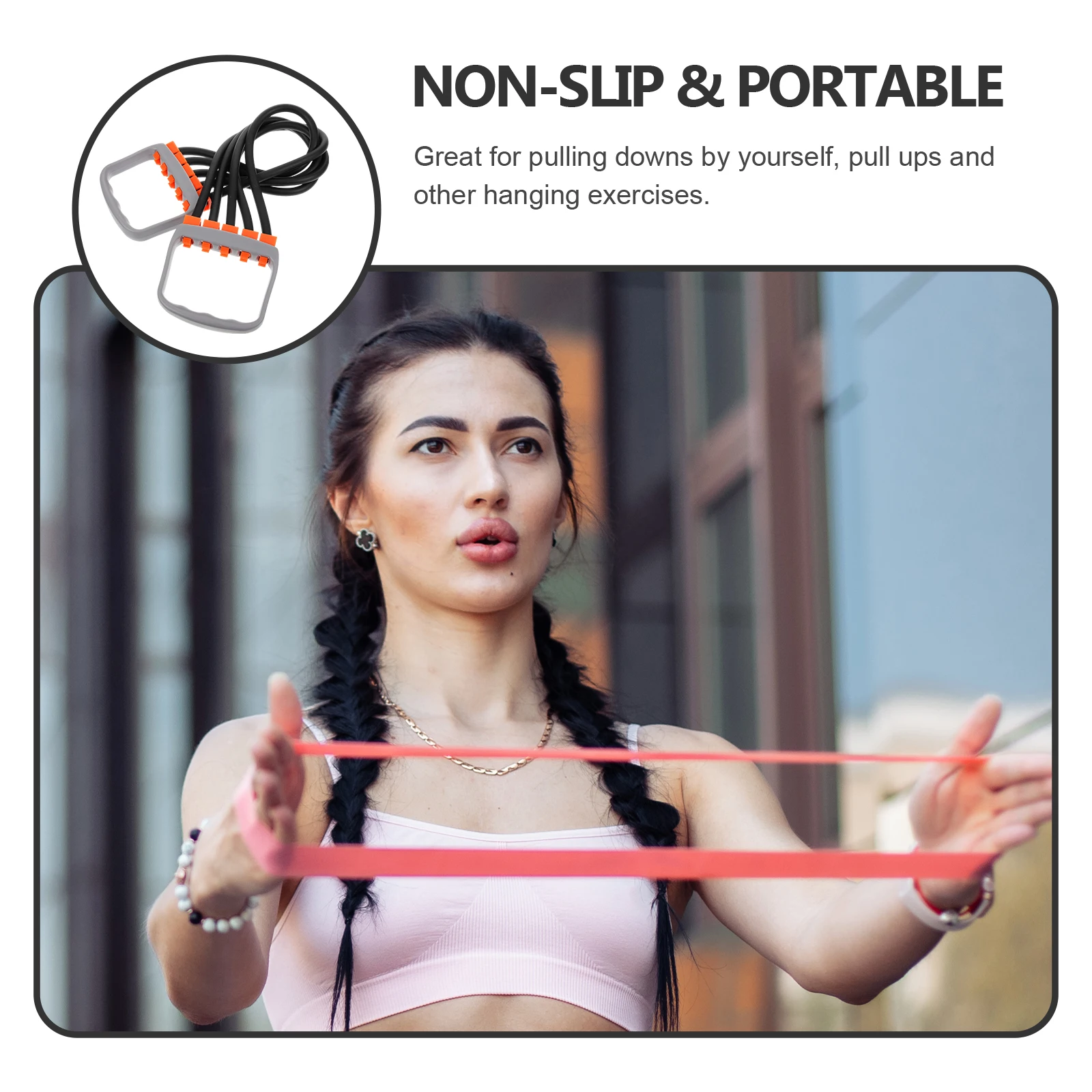 Household Exercise B Chest Workout Equipment Professional Fitness Rope Black Portable Stretch B Muscle Exercise Rope TPR
Household Exercise B Chest Workout Equipment Professional Fitness Rope Black Portable Stretch B Muscle Exercise Rope TPR