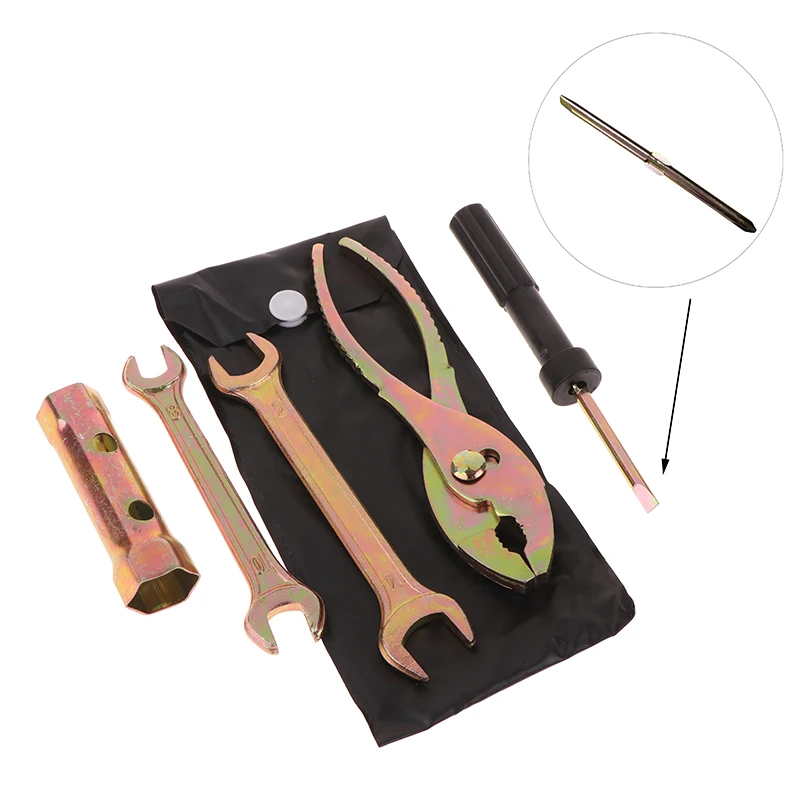 1 Set Aluminum Alloy Motorcycle Repair Tool Motorcycle Spark Plug Spanner Wrench Socket Tool Kit Pliers Wrenches Screwdrive
1 Set Aluminum Alloy Motorcycle Repair Tool Motorcycle Spark Plug Spanner Wrench Socket Tool Kit Pliers Wrenches Screwdrive