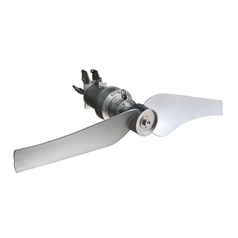 Stainless steel submersible thruster, oxidation ditch anaerobic tank mixing equipment, anti-winding and corrosion-resistant
Stainless steel submersible thruster, oxidation ditch anaerobic tank mixing equipment, anti-winding and corrosion-resistant