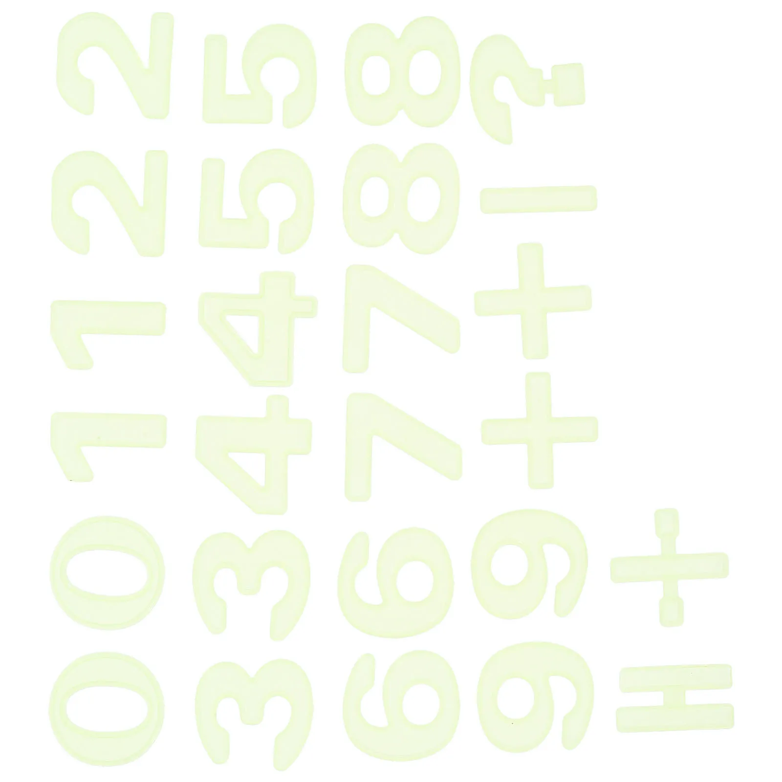 26Pcs Glow in The Dark Number Wall Stickers Classroom Nursery Room Luminous Educational Glow Decals Glowing Stickers
26Pcs Glow in The Dark Number Wall Stickers Classroom Nursery Room Luminous Educational Glow Decals Glowing Stickers