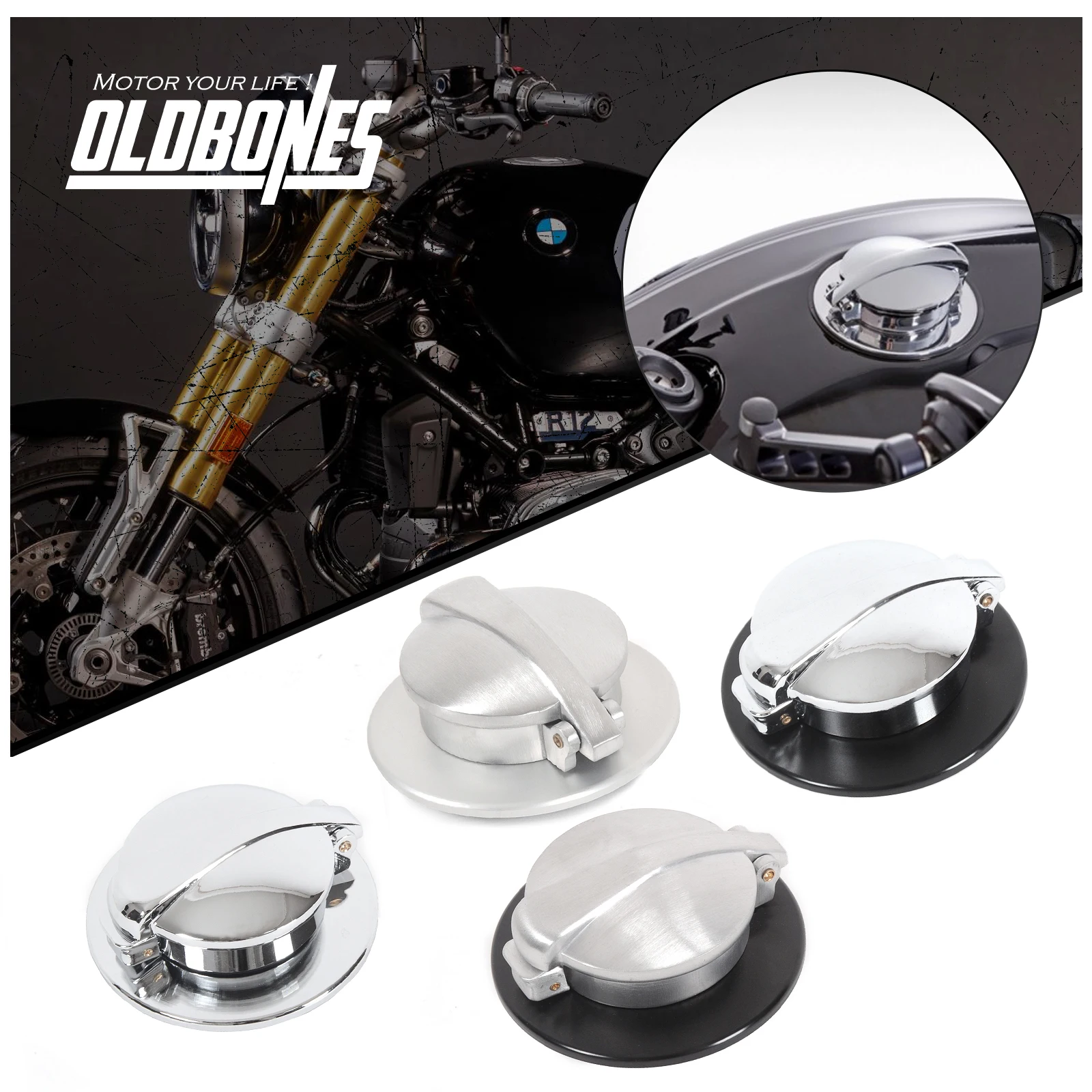Motorcycle Alumnium Petrol Fuel Cap Tank Cap Monza Classic Style For BMW R Nine T R 9T RNINET
Motorcycle Alumnium Petrol Fuel Cap Tank Cap Monza Classic Style For BMW R Nine T R 9T RNINET