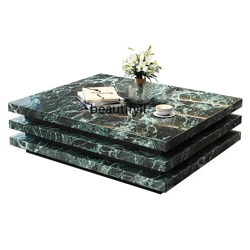 ss25 Italian minimalist light luxury modern marble slate rectangular coffee table living room household size apartment
ss25 Italian minimalist light luxury modern marble slate rectangular coffee table living room household size apartment