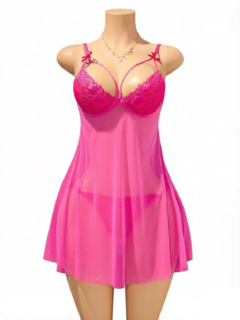 hot pink chemise