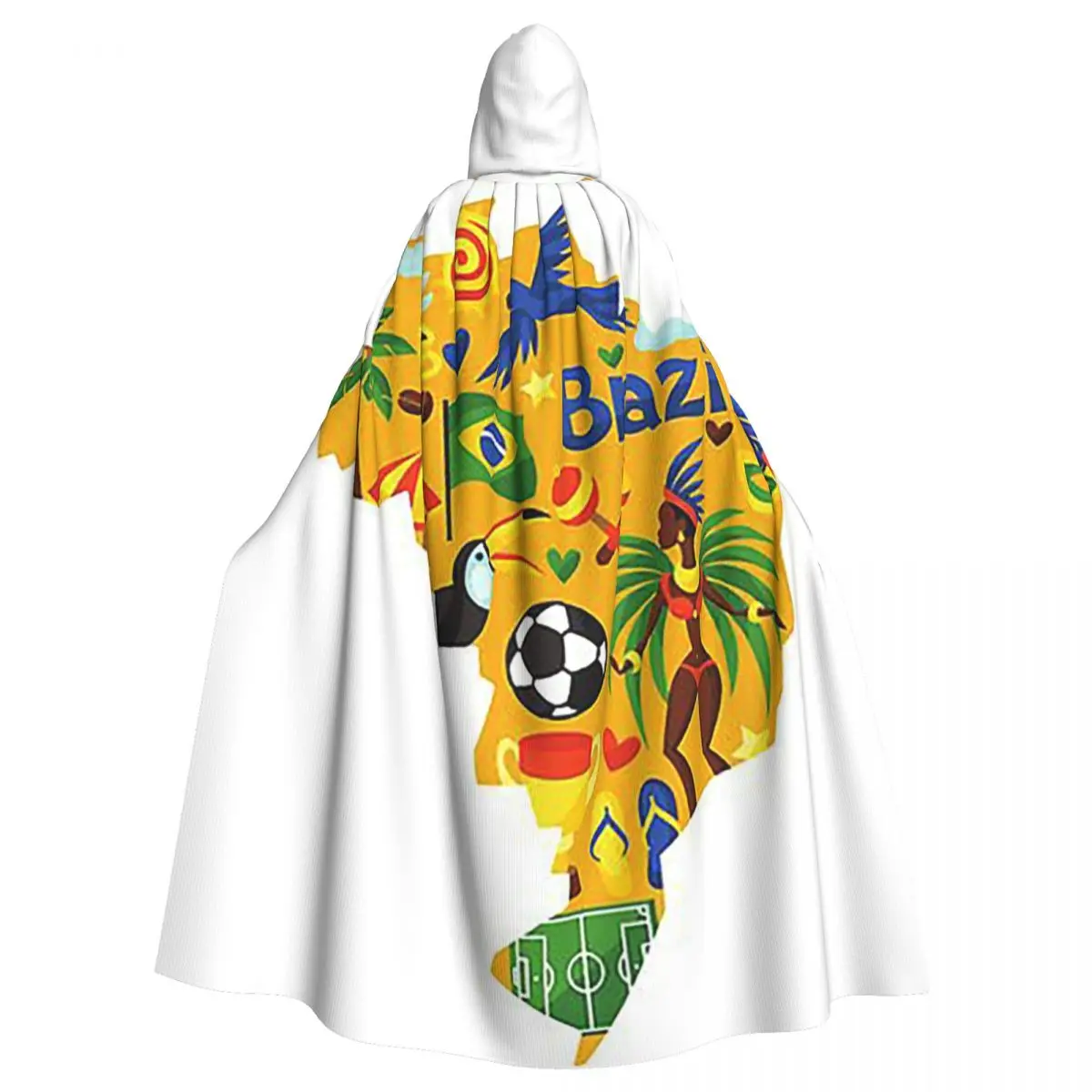 Brazil Abstract Map Long Hooded Cloak Witch Medieval Costume Cosplay Cape HalloweenParty Adult Unisex
Brazil Abstract Map Long Hooded Cloak Witch Medieval Costume Cosplay Cape HalloweenParty Adult Unisex