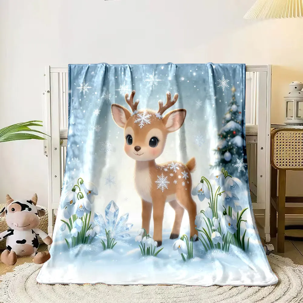 1PC Small Animals in A Winter Scene Printed Blanket, All-Season Multi-Use for Nap, Camping, Travel, Car ,sofa Machine Washable
1PC Small Animals in A Winter Scene Printed Blanket, All-Season Multi-Use for Nap, Camping, Travel, Car ,sofa Machine Washable