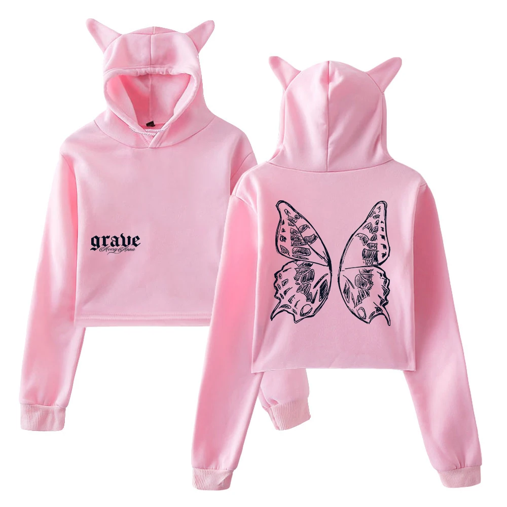 Толстовка GF Avery Anna Grave, 2025 Let Go Letters Tour, толстовки с капюшоном и кошачьими ушками, укороченный топ с длинными рукавами, женская одежда
Толстовка GF Avery Anna Grave, 2025 Let Go Letters Tour, толстовки с капюшоном и кошачьими ушками, укороченный топ с длинными рукавами, женская одежда