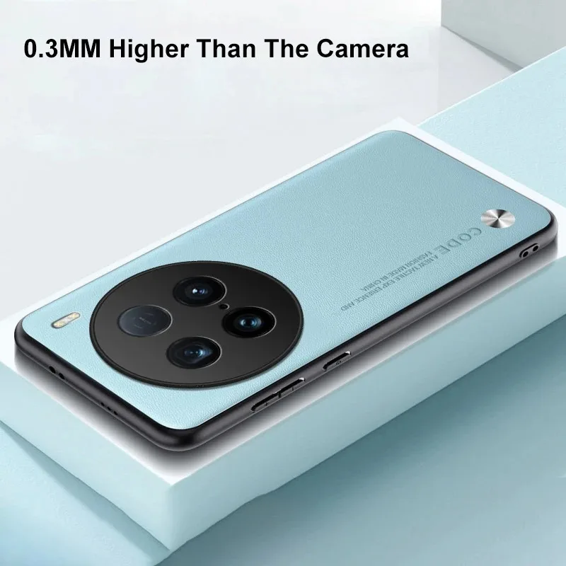 Luxury PU Leather Case For Vivo X100 Ultra Back Cover Matte Silicone Shockproof Full Protection Phone Case Vivo X100Ultra 5G
Luxury PU Leather Case For Vivo X100 Ultra Back Cover Matte Silicone Shockproof Full Protection Phone Case Vivo X100Ultra 5G