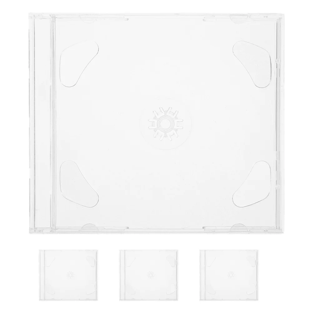 4Pcs Disc Storage Boxes Portable Cd Case Organizer Protective Dvd Holder Cd Storage Organizer Dvd Case 
4Pcs Disc Storage Boxes Portable Cd Case Organizer Protective Dvd Holder Cd Storage Organizer Dvd Case