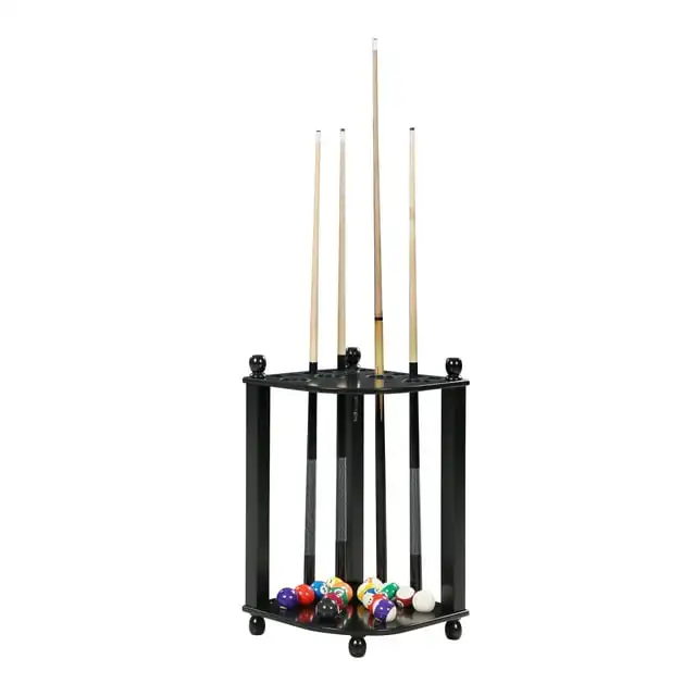 Estante de Taco de Esquina de Madera de 28 Pulgadas Hathaway Regent para Accesorios de Billar
Estante de Taco de Esquina de Madera de 28 Pulgadas Hathaway Regent para Accesorios de Billar