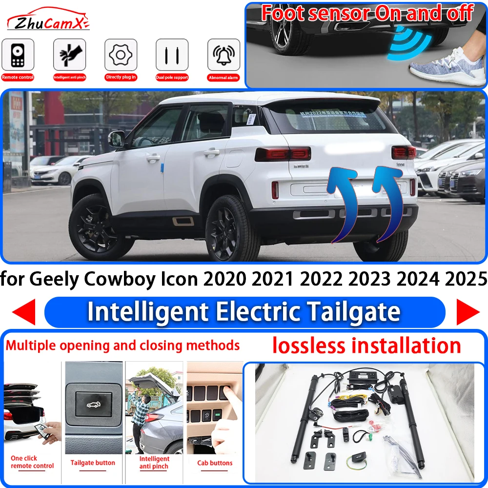 ZhuCamX for Geely Cowboy Icon 2020 2021 2022 2023 2024 2025 Power Liftgate Trunk Electric Suction Tailgate Tail Gate Lift Strut
ZhuCamX for Geely Cowboy Icon 2020 2021 2022 2023 2024 2025 Power Liftgate Trunk Electric Suction Tailgate Tail Gate Lift Strut