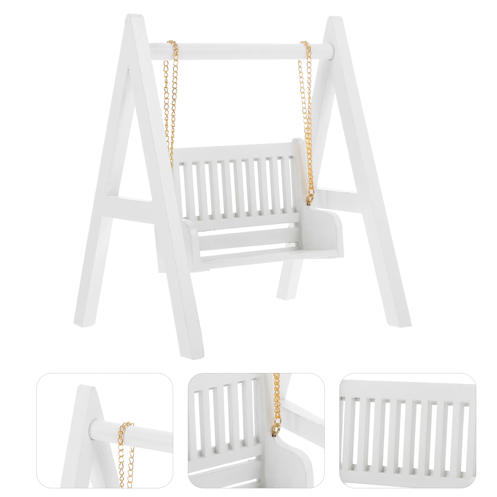 Toys Dollhouse Swing Decor Craft Pendant Miniature Model Ornaments White Swings Accessory
Toys Dollhouse Swing Decor Craft Pendant Miniature Model Ornaments White Swings Accessory
