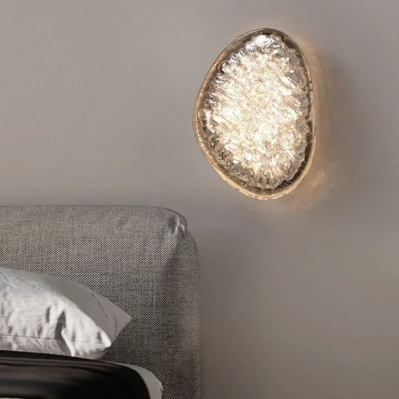 Modern Minimalist Stainless Steel Ice Crystal Wall Lamp for Bedroom Living Room Bedside Luxury Background Wall Art Nordic Light
Modern Minimalist Stainless Steel Ice Crystal Wall Lamp for Bedroom Living Room Bedside Luxury Background Wall Art Nordic Light
