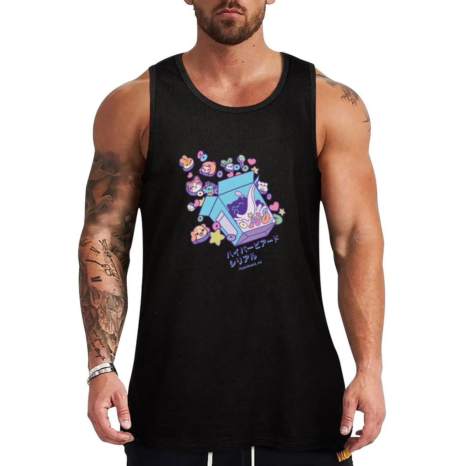 HyperBeard Cereal Box Tank Top Gym Ready Tank Top Sleeveless Quick Dry Athletic Top
HyperBeard Cereal Box Tank Top Gym Ready Tank Top Sleeveless Quick Dry Athletic Top