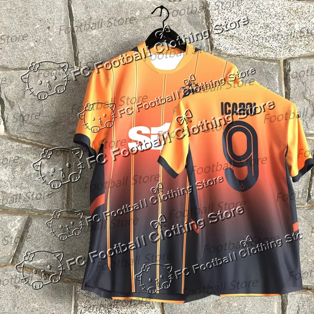 Turkish football jersey round neck quick dry training Galatasaray ICAROI #9 2025-26 adult children's top
Turkish football jersey round neck quick dry training Galatasaray ICAROI #9 2025-26 adult children's top