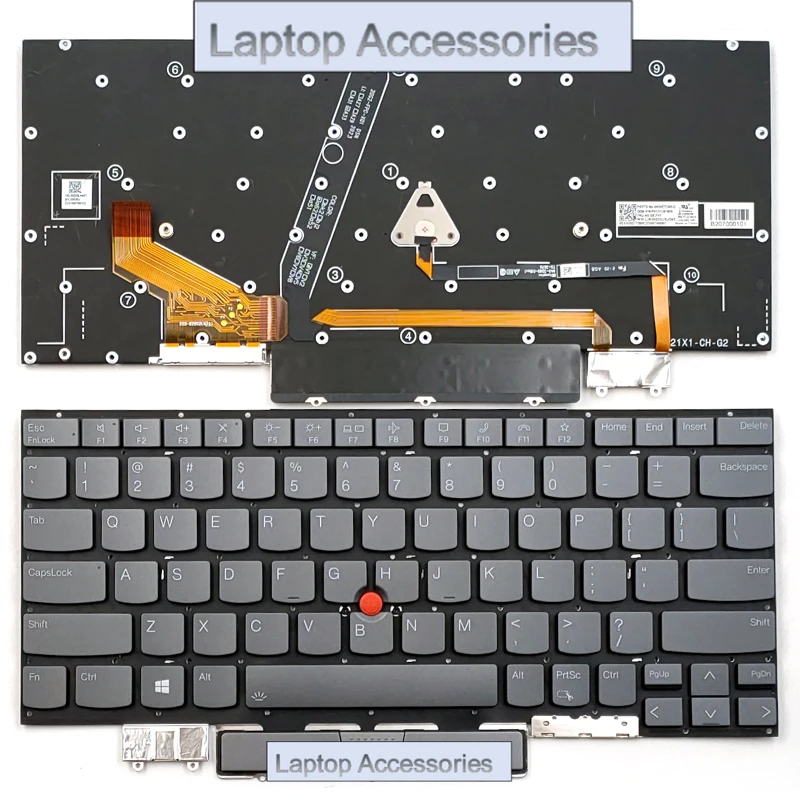 Новинка для Lenovo ThinkPad X1 YOGA 2021, клавиатура для ноутбука, США, черная с подсветкой без рамки SN20Z77278
Новинка для Lenovo ThinkPad X1 YOGA 2021, клавиатура для ноутбука, США, черная с подсветкой без рамки SN20Z77278