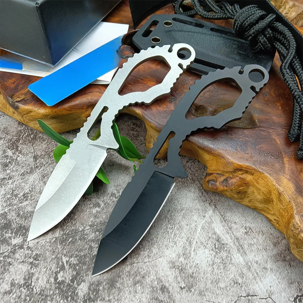 Нож BM101: Малый прямой нож с фиксированным клинком из стали 440C, полая рукоять, ножны из кайдекса, портативный охотничий инструмент для активного отдыха
Нож BM101: Малый прямой нож с фиксированным клинком из стали 440C, полая рукоять, ножны из кайдекса, портативный охотничий инструмент для активного отдыха