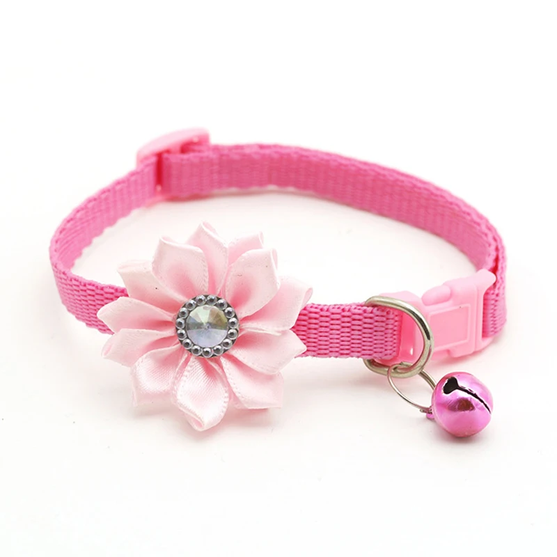 Small Cat Dog Collar Colorful Flower Bell Collar Necklace Adjustable Easy Wear Buckle Pet Collar Pet Accessories
Small Cat Dog Collar Colorful Flower Bell Collar Necklace Adjustable Easy Wear Buckle Pet Collar Pet Accessories