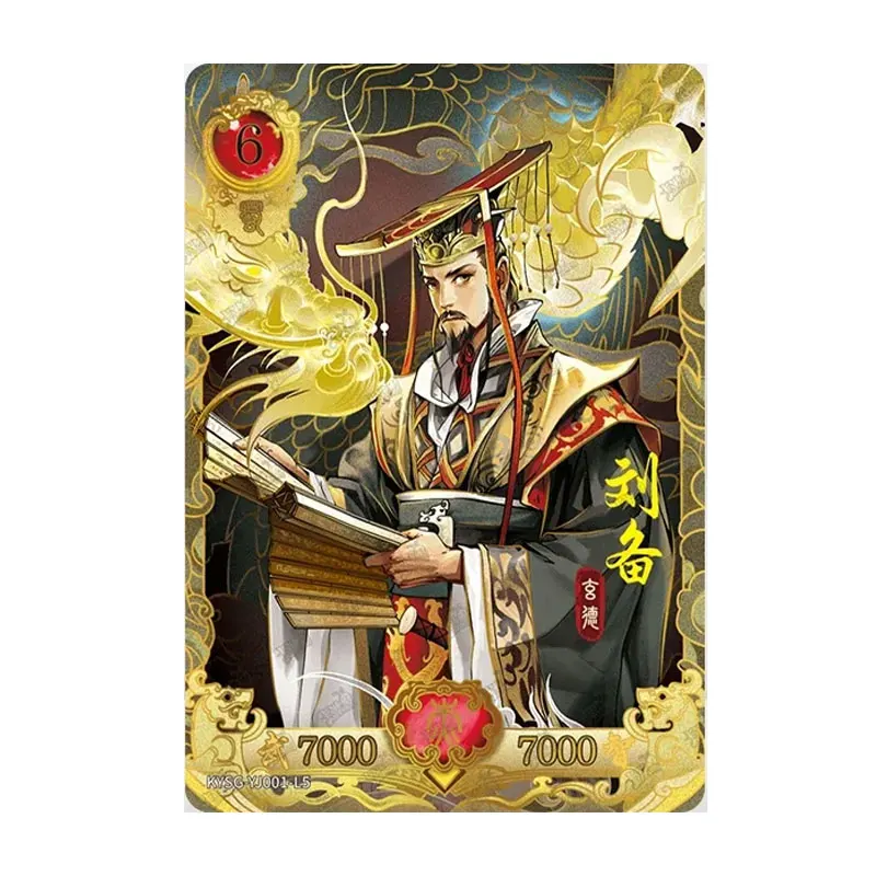 KAYOU Three Kingdoms Series 1 YJ/DJ/QY/SQ/Q/CC/Z/JR/BZ Shui Yu Zheng Feng Liu Bei Sun Quan Genuine Anime Collection Card
KAYOU Three Kingdoms Series 1 YJ/DJ/QY/SQ/Q/CC/Z/JR/BZ Shui Yu Zheng Feng Liu Bei Sun Quan Genuine Anime Collection Card