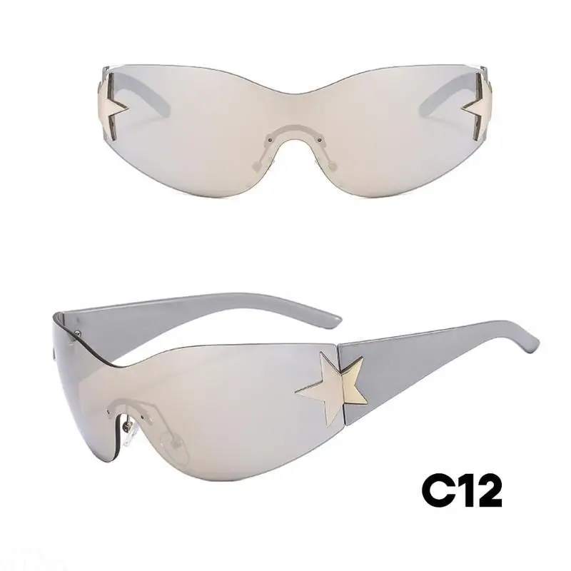 G7NA UV400 Goggles Shades Star Sunglasses for Women Men Unisex Big Shades Travel Vacation Driving Lens
G7NA UV400 Goggles Shades Star Sunglasses for Women Men Unisex Big Shades Travel Vacation Driving Lens